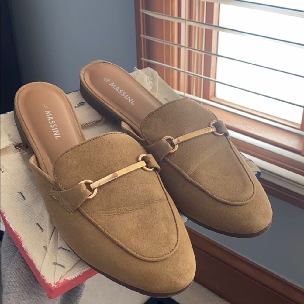SIZE 9 - Massini Slide On Dress Shoes